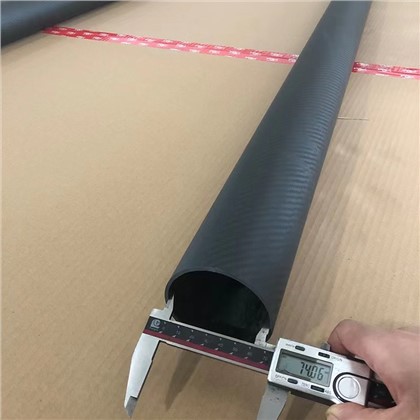 لوله فیبر کربن با قطر بزرگ